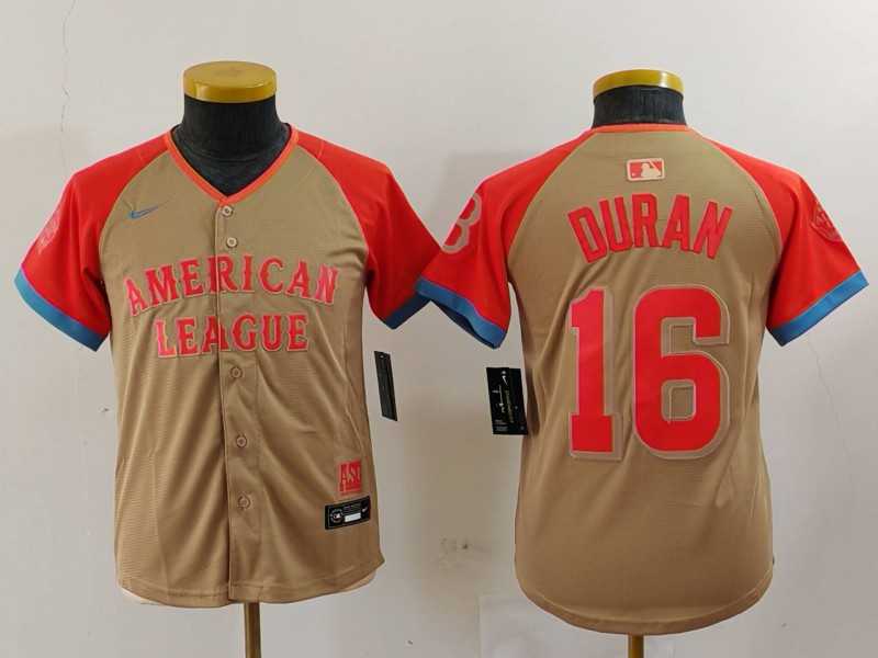 Youth Boston Red Sox #16 Jarren Duran Cream 2024 All Star Limited Stitched Jersey,We sell and wholesale Youth Boston Red Sox #16 Jarren Duran Cream 2024 All Star Limited Stitched Jersey on line form chian!